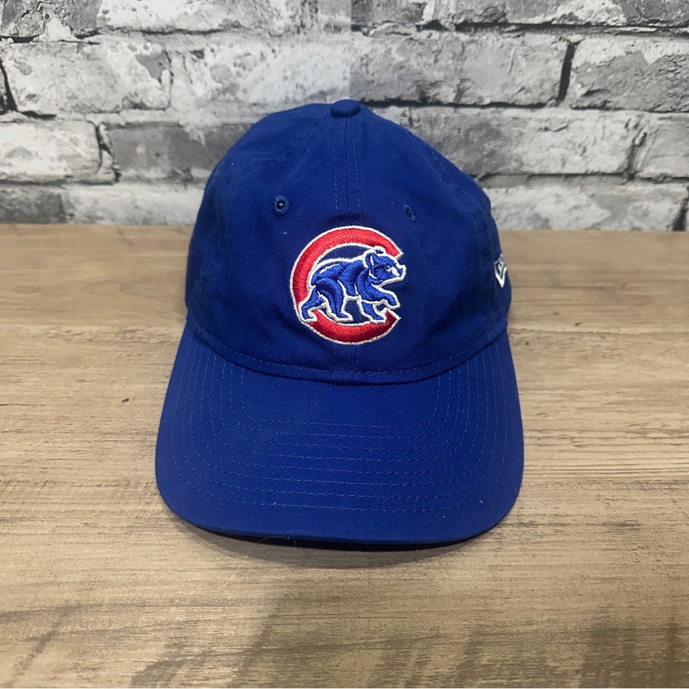EUC New Era Blue Kids Chicago OS Adjustable